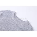 Pullover oversize lavorato a maglia da uomo con punto shaker e colore spray